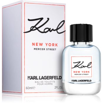 Karl Lagerfeld New York Mercer Street Eau de Toilette pentru bărbați - imagine 3
